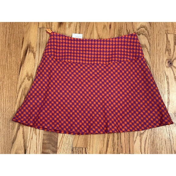 Maria Westerlind Clueless Tweed Plaid Chec Y2K Mini Pink Skirt School Girl 34 6 - Picture 2 of 6
